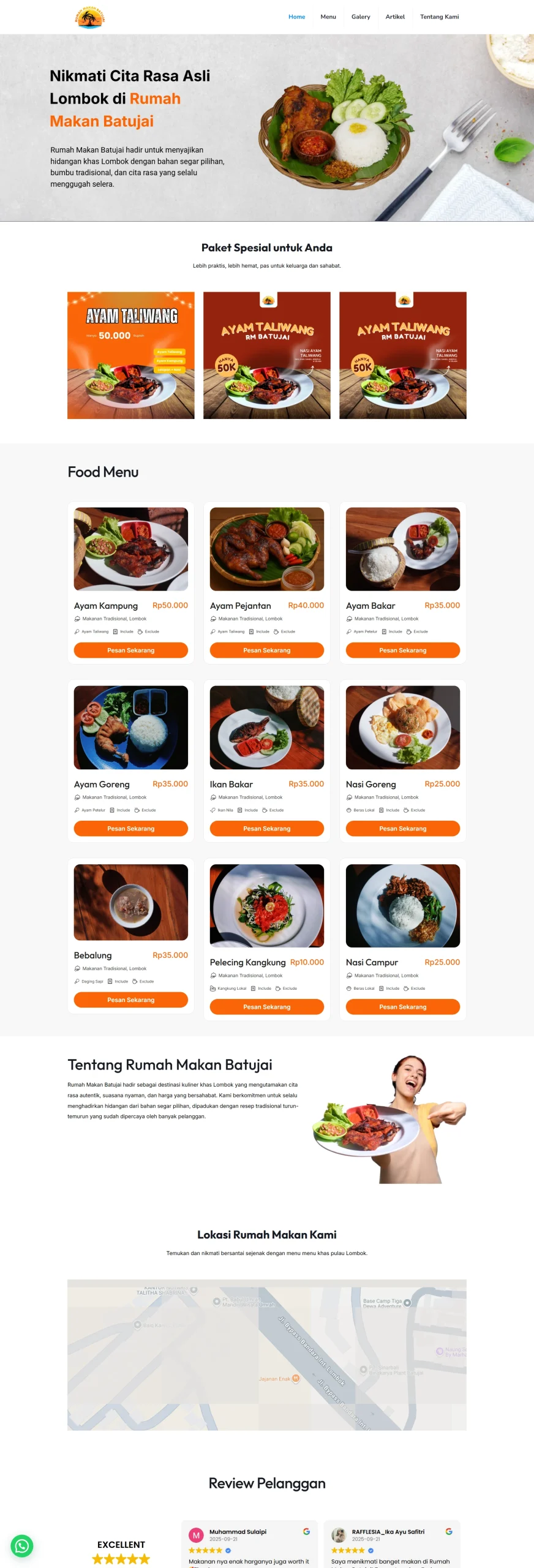 Rumah Makan Batujai